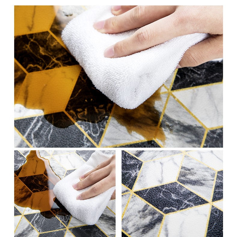 Quality Modern Patterned Geometric Entryway Doormat Runners Rugs Kitchen Bathroom Anti-skip Mats