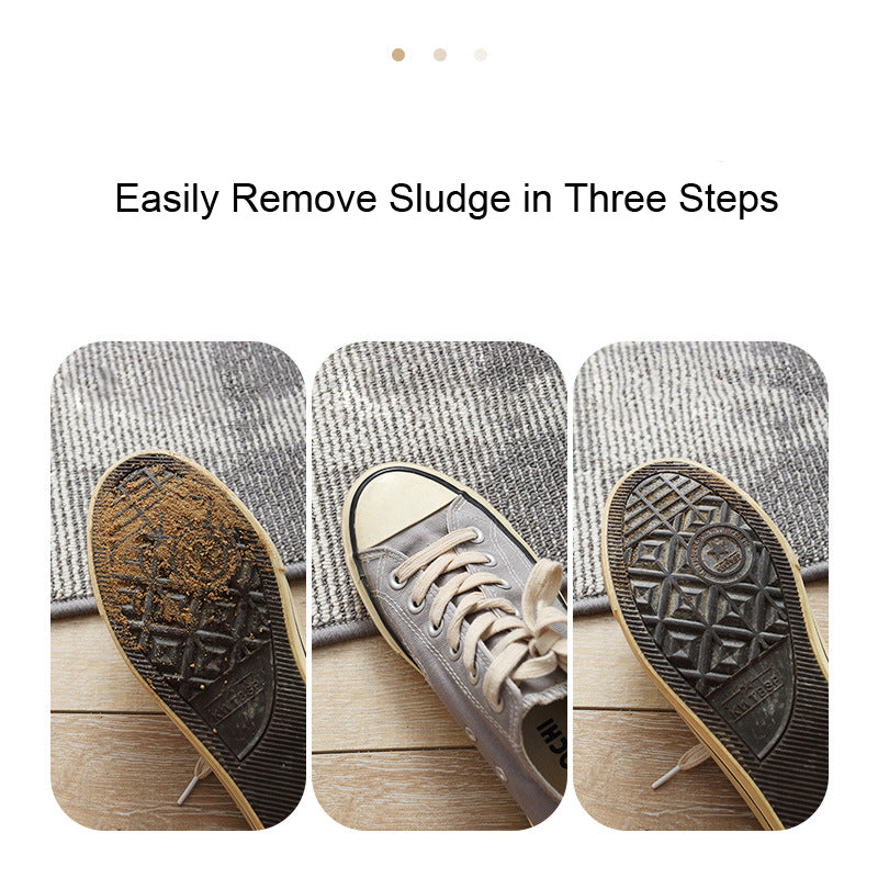Grey Modern Geometric Polypropylene Wear-resistant Dust-removing Anti-slip Entryway DoorMats