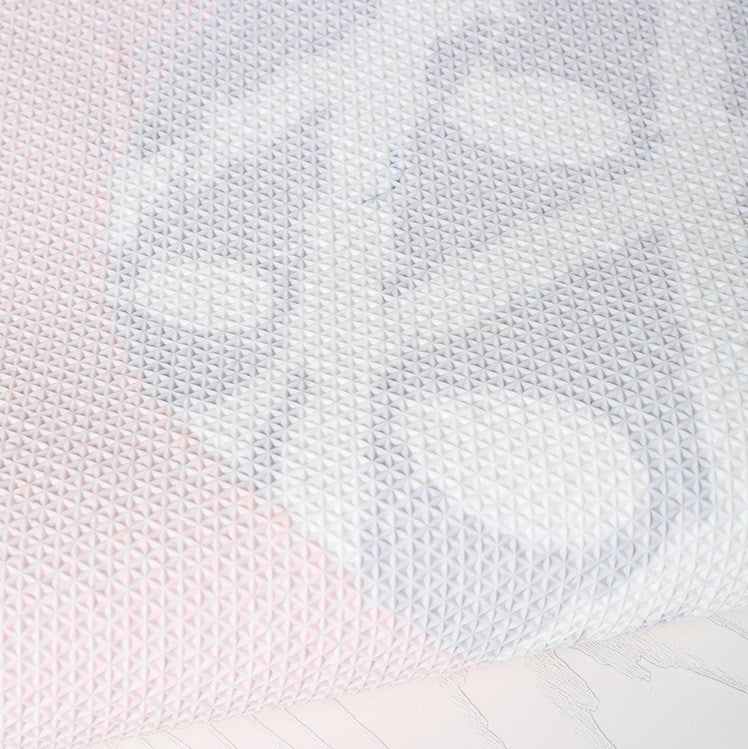Pink Shaggy Soft Patterned Runners Living Room Girls Bedroom Kids Room Bedside Floor Rugs