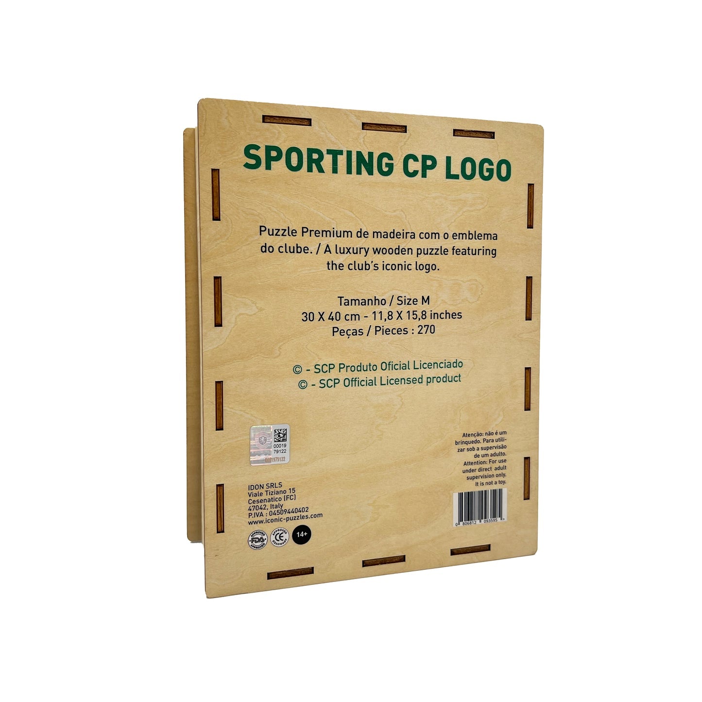 Sporting CP® Logo - Official Wooden Puzzle