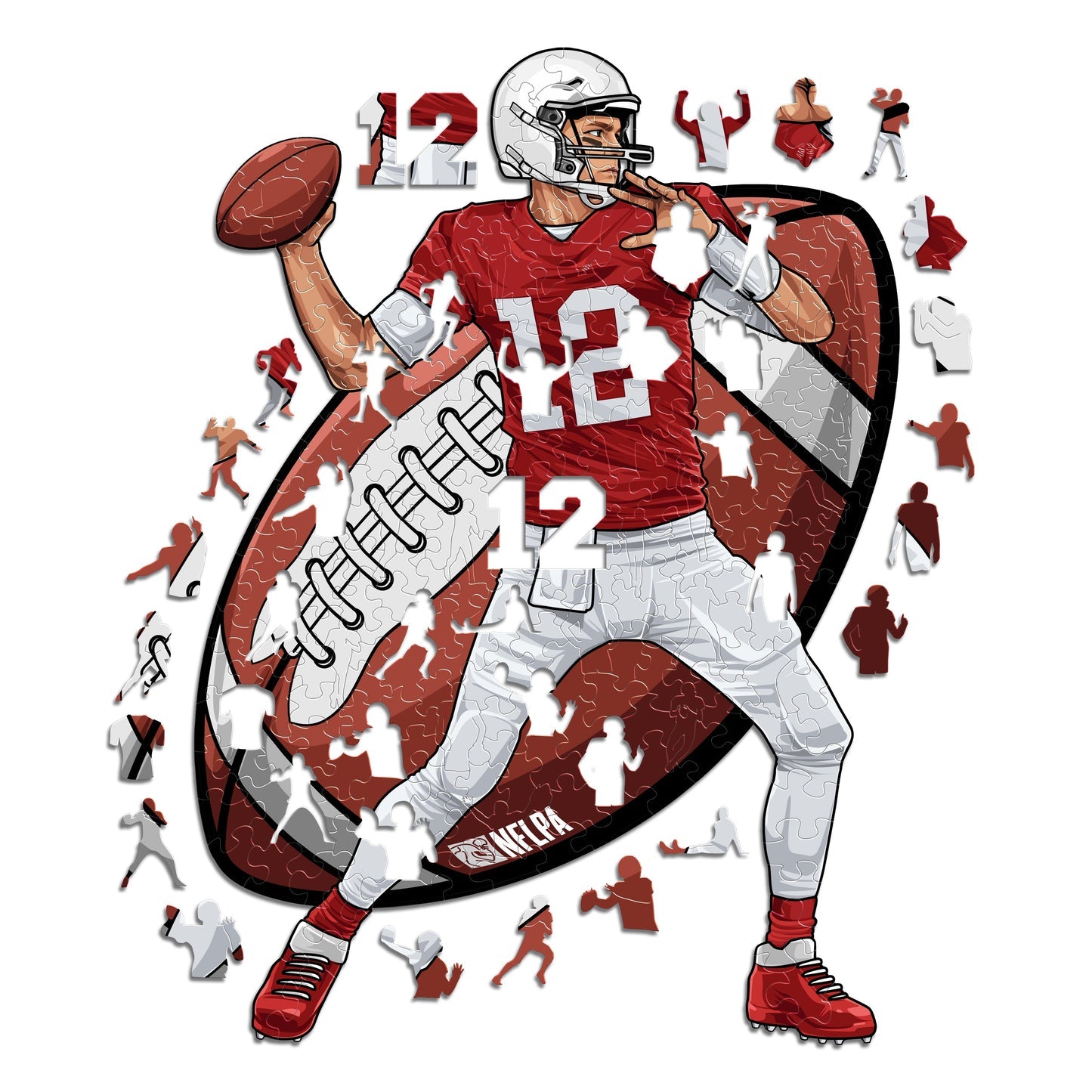 Tom Brady - Official Wooden Puzzle