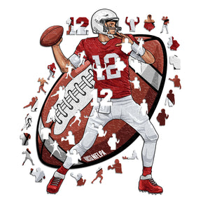 Tom Brady - Official Wooden Puzzle