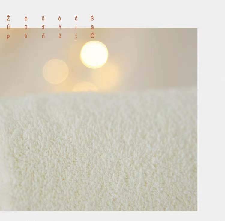 Simple Striped Floor Mat Soft Faux Cashmere Rug