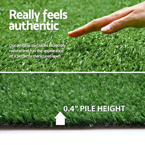 Artificial Grass Rug Indoor Outdoor, Synthetic Grass Mat for Garden Lawn Landscape Balcony