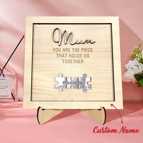 Celebrate Mum: Customized Jigsaw Frame – A Personal Touch for Mother's Day