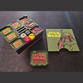 Star Wars Unlimited Token Set and Token Box: Boba Fett