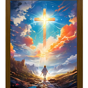 Last Savior-Creative Miracle Lamp - 4D LED Painting.Perfect Gift for Every occasion