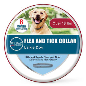 8 Months Protection: Collar Antiparasitic for Dogs