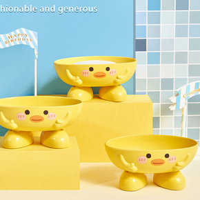 Cartoon Little Yellow Duck Soap Holder Soap Dishes