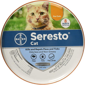 Seresto Collar Bayer Elanco: Antiparasitic for Cats with 8 Months of Protection