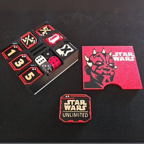 Star Wars Unlimited Token Set and Token Box: Darth Maul