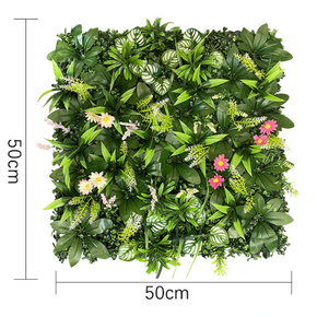 Artificial Square Decoration Hanging Plants Flowers for Home Room Indoor Outdoor Shelf Decor 04