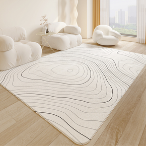 Ins Style Simple Home Bedroom Rugs Living Room Rugs Faux Cashmere Floor Mats Room Bedside Plush Rugs 01