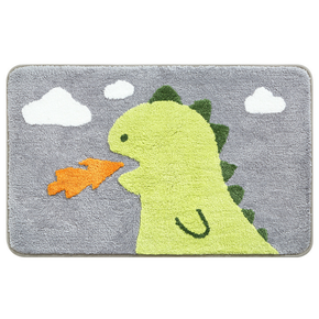 Cute Dinosaurs Entryway Doormat Rugs Kitchen Bathroom Anti-slip Mats