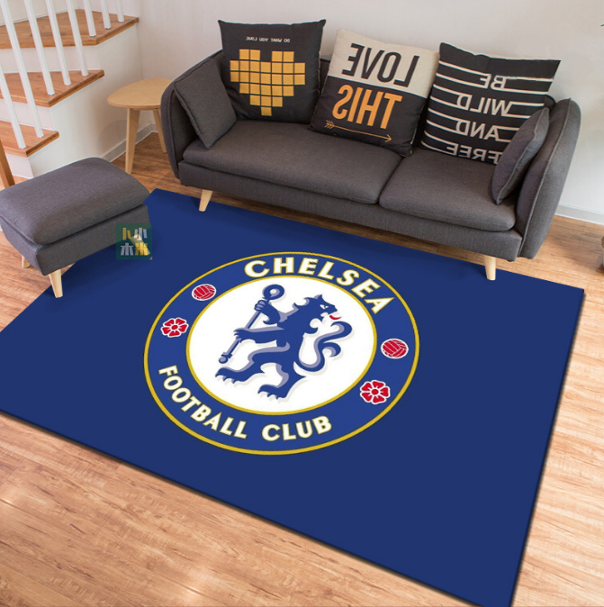 Chelsea FC® Logo - Football Blue Mats For Bedroom Children's Room Sofa ...
