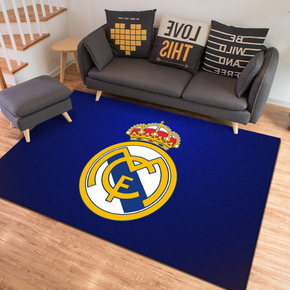 Real Madrid FC® Logo - Football Mats For Bedroom Children's Room Sofa Mat Easy Care Floor Mats