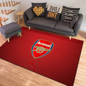 ARSENAL FC® Logo - Football RED Mats For Bedroom Children's Room Sofa Mat Easy Care Floor Mats