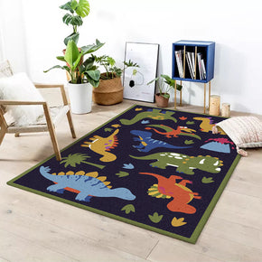 Cute Dinosaur Mats For Bedroom Children's Room Sofa Mat Easy Care Floor Mats