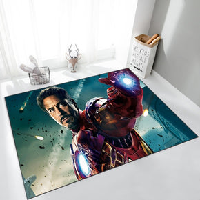 Marvel Universe The Iron Man Mats For Bedroom Children's Room Sofa Mat Easy Care Floor Mats 01