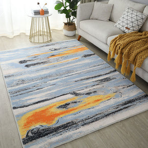 Gradient Simple Lines Rugs Faux Cashmere Carpets for Office Living Room Dining Room Bedroom Hall 03