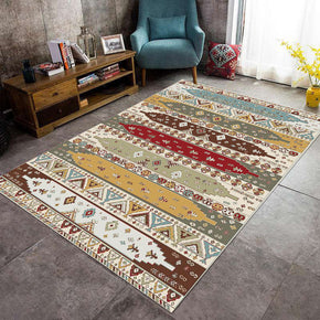 Bohemian Vintage Ethnic Bedroom Living Room Carpet 01