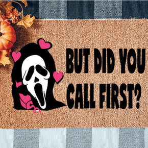 Horror Halloween Clowns Bones Skeletons Anti-slip Absorbent Bathroom Kitchen Carpet 05