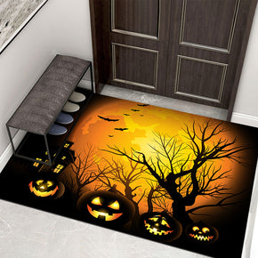 Clown Halloween Doormat Skeleton Grimace Floor Mat Bathroom Mat 07