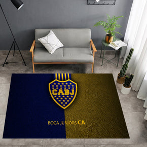 Club Atlético Boca Juniors Logo - Football Mats For Bedroom Children's Room Sofa Mat Easy Care Floor Mats