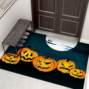 Clown Halloween Doormat Skeleton Grimace Floor Mat Bathroom Mat 09