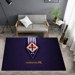 ACF Fiorentina Logo - Football Mats For Bedroom Children's Room Sofa Mat Easy Care Floor Mats
