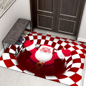 Christmas Doormat Santa Claus Floor Mat Bathroom Mat 18