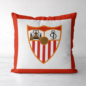Seville F.C.® Logo- Red Football Pillow Case