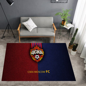 PFC CSKA Moscow Logo - Football Mats For Bedroom Children's Room Sofa Mat Easy Care Floor Mats