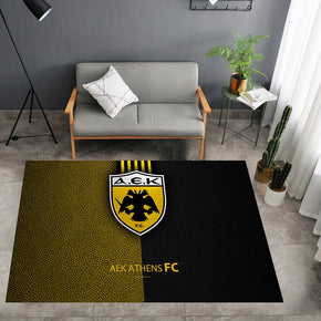 AEK F.C. Logo - Football Mats For Bedroom Children's Room Sofa Mat Easy Care Floor Mats