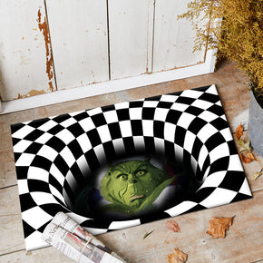Clown Halloween Doormat Skeleton Grimace Floor Mat Bathroom Mat 31