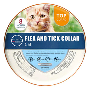 8 Months Protection: Collar Antiparasitic for Cats