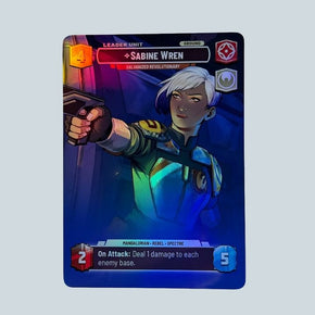 Sabine Wren Galvanized Revolutionary SOR Proxy/Orica, (Showcase)