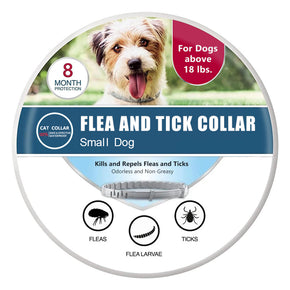 8 Months Protection: Collar Antiparasitic for Small Dogs