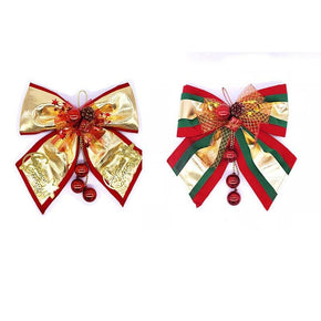 Christmas Bow Decorations, Large Christmas Tree Bow, Xmas Decorative Bows Ornaments for Home Christmas Party