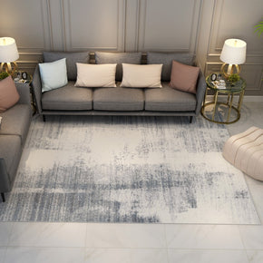Modern Grey Abstract Patterned Simple Rugs for Living Room Dining Room Bedroom Hall