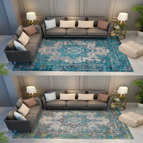 Patterned Plush Traditional Carpet for the Living Room Office Lobby