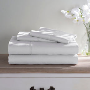 Pure White Cozy Sheet Set