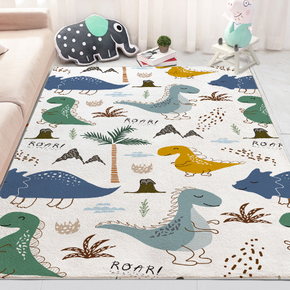 Cartoon Dinosaur Children's Carpet Living Room Home Room Carpet Bedroom Crawl Mats