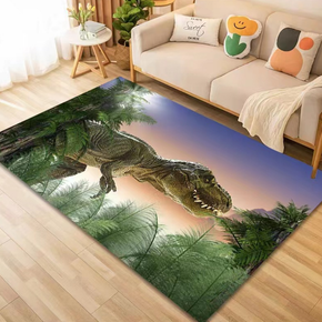 Dinosaur Themed Decorative Floor Mats For Bedroom Children's Room Sofa Mat Easy Care Floor Mats