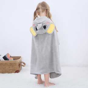 Cute Comfortable Skin-friendly Soft Hooded Bathrobe Baby Children Towels 03