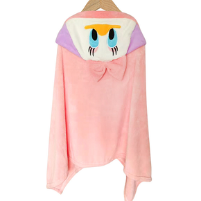 Disney Comfortable Skin-friendly Cosy Pink Daisy Bathrobe Beach Baby Children Towels