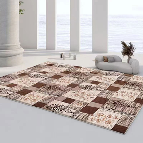 Vintage Bohemian Faux Cashmere Living Room Coffee Table Bedroom Rugs 01