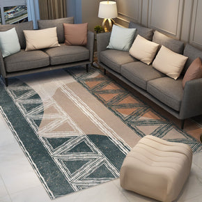 Simple Modern Geometric Rugs Carpet Floormat