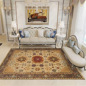Traditional Retro Vintage Floral Patterned Living Room Hall Office Bedroom Floor Rugs Size Customizable