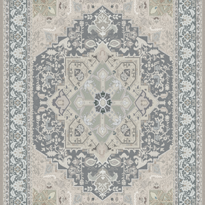 Traditional Classic Style Light Grey Rug Runners for Living Room Bedroom Hall Office